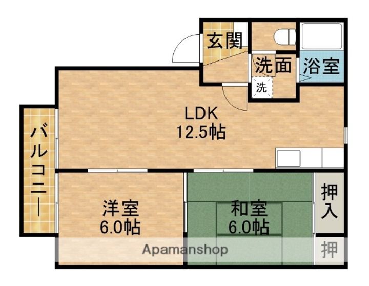 グランシャリオⅣの間取り