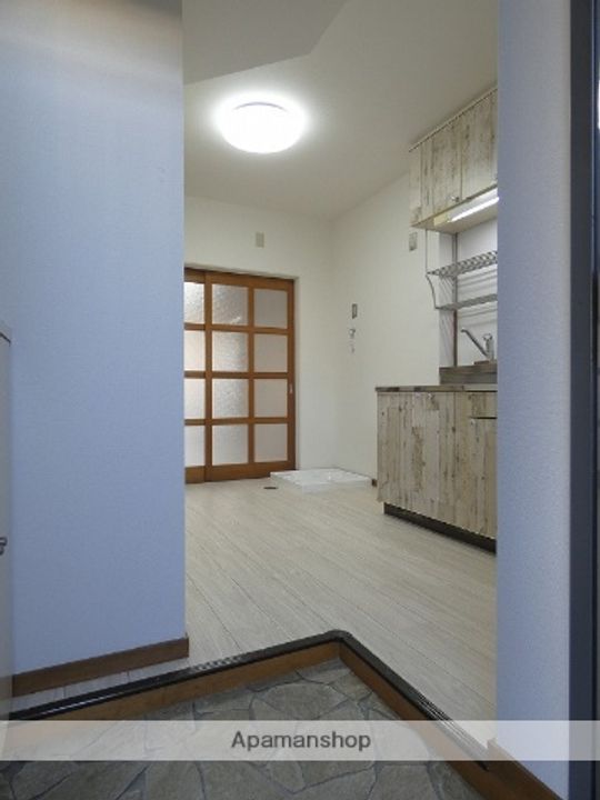 ハーベスト上島105の玄関