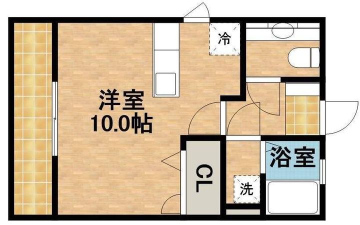 メゾンエスポワールの間取り