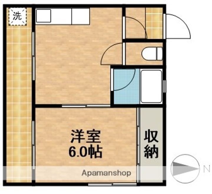 黒澤マンションの間取り