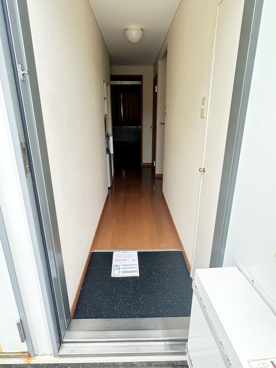 レオパレスラピュタの玄関