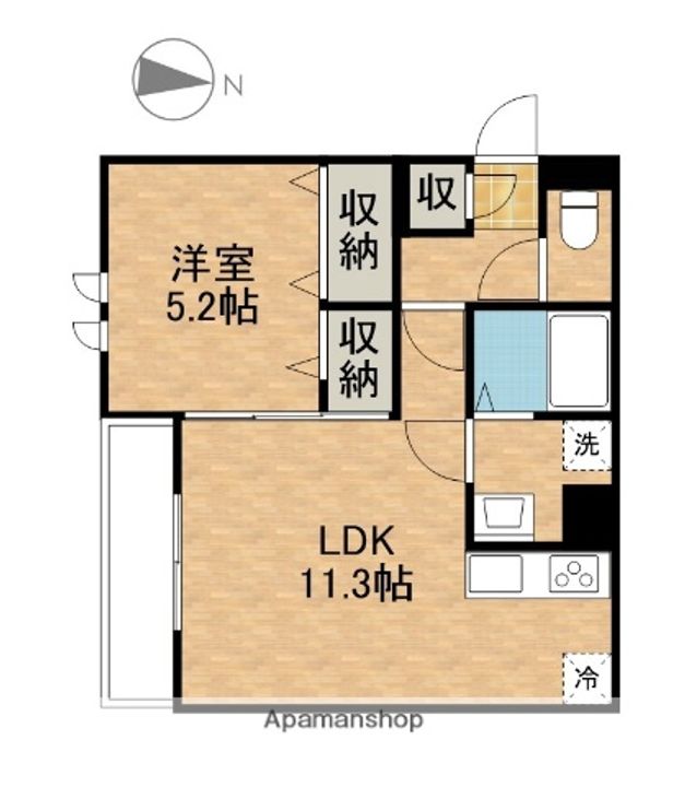 D−HILLS上西郷の間取り