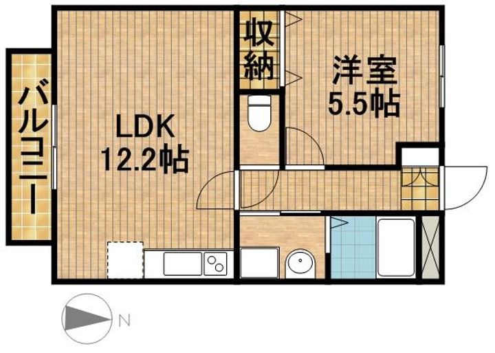 ディテールの間取り