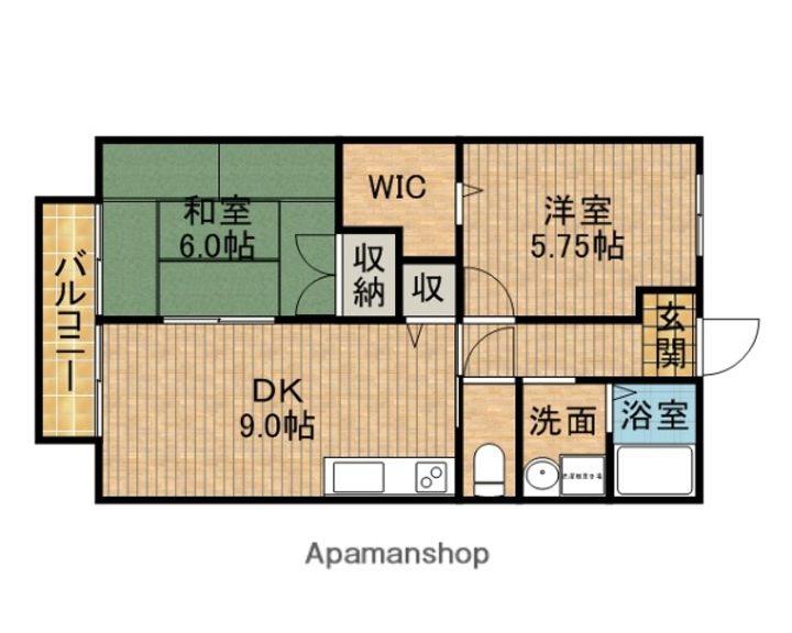 クリアメゾン202の間取り