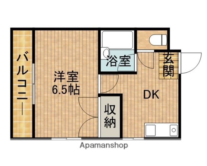 アーバンコート藤枝駅前401の間取り