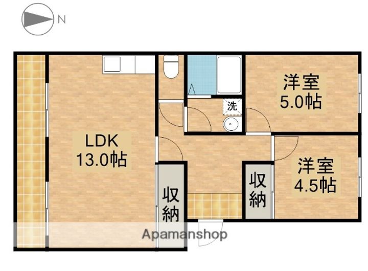 PARK SQUAREの間取り