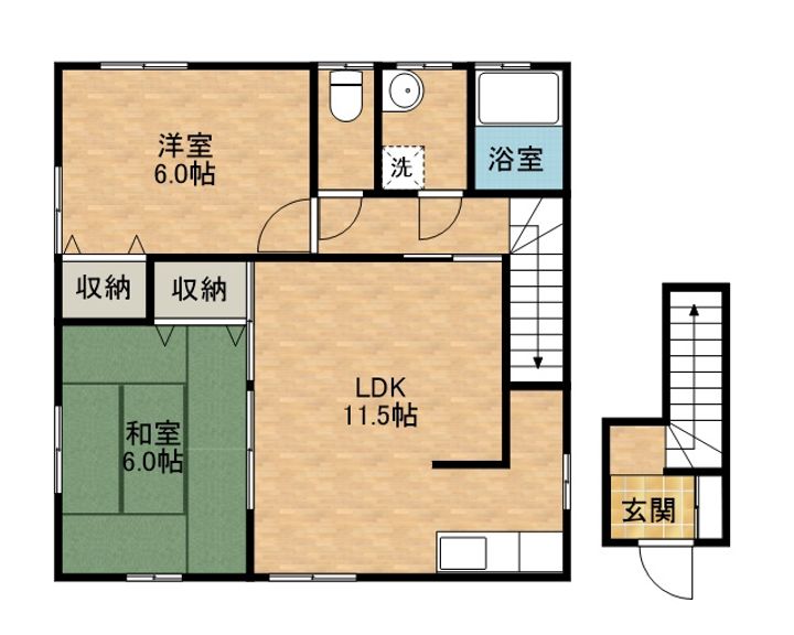 サンマリノの間取り