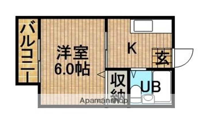 メゾン・ド・パラディの間取り