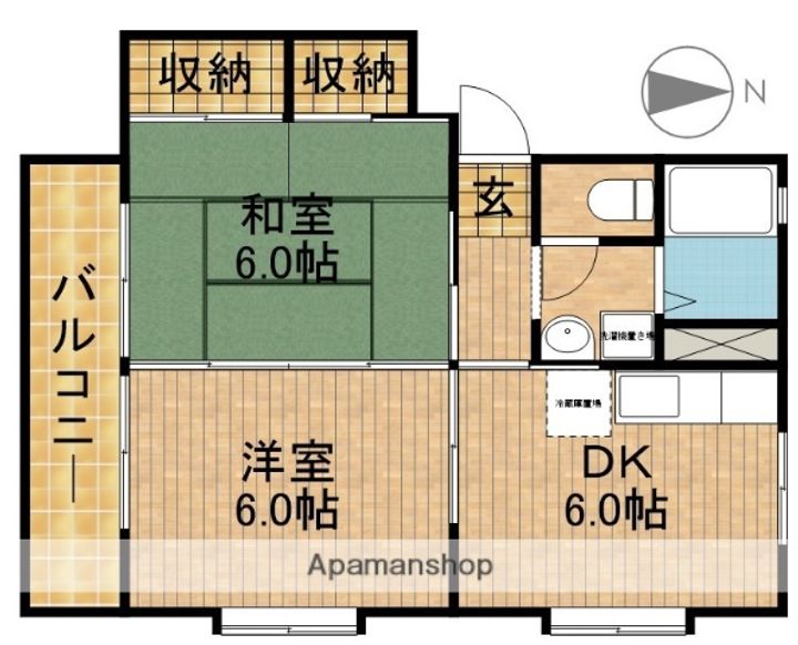 札木ハイムSの間取り