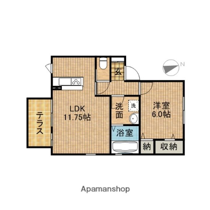 ナンタケットインの間取り