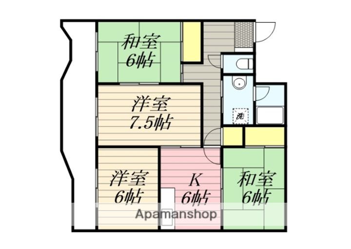 ベルメゾン和合の間取り