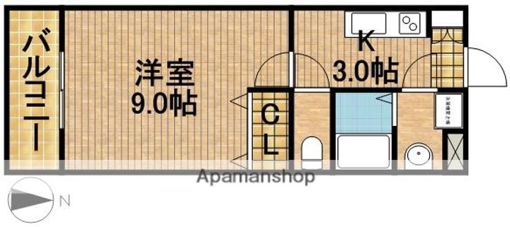 SIESTAの間取り