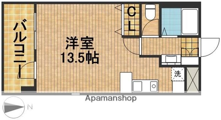 パラドール佐藤503の間取り