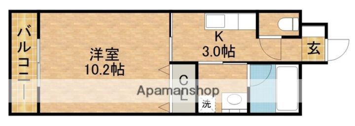 ドエルスイーツの間取り