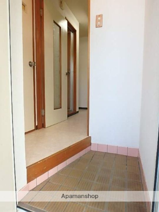 パステルグリーン1Bの玄関