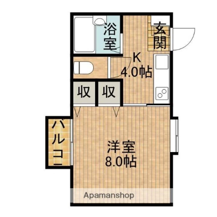 ウェルシーハイツの間取り