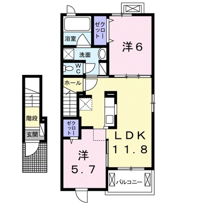 PINOⅢの間取り