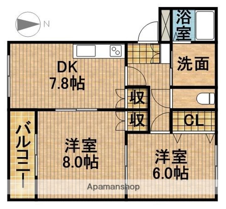 ハッピーメモリーの間取り