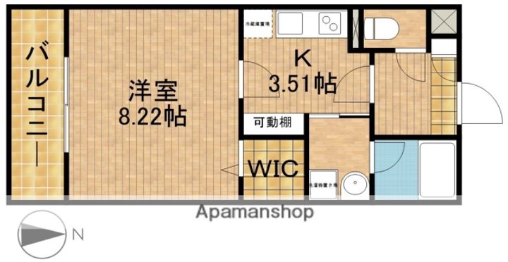 SUPREME ASADAの間取り