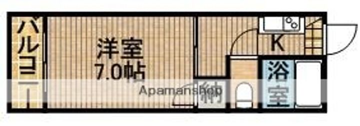 オレゴンⅡ118の間取り
