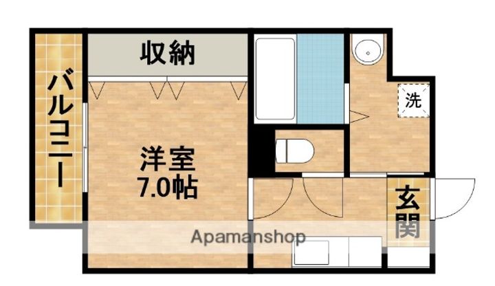 アモリールⅡの間取り