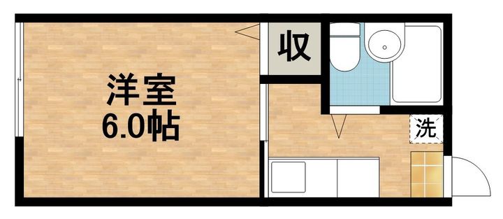 アスターBの間取り