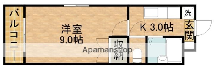 ロマネコンティの間取り