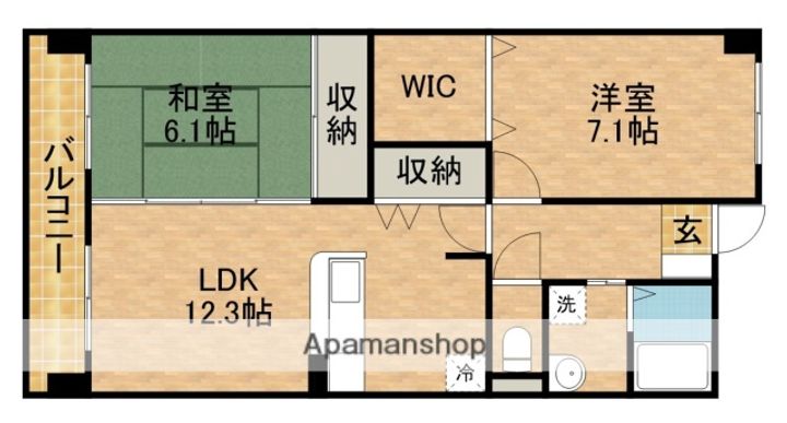 ロリオの間取り