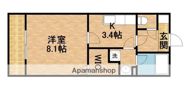 あっとほーむの間取り