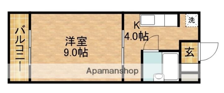 サンビレッジの間取り