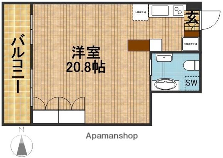 アルコ12309の間取り