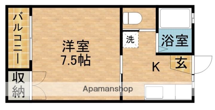 コーポSUⅢの間取り