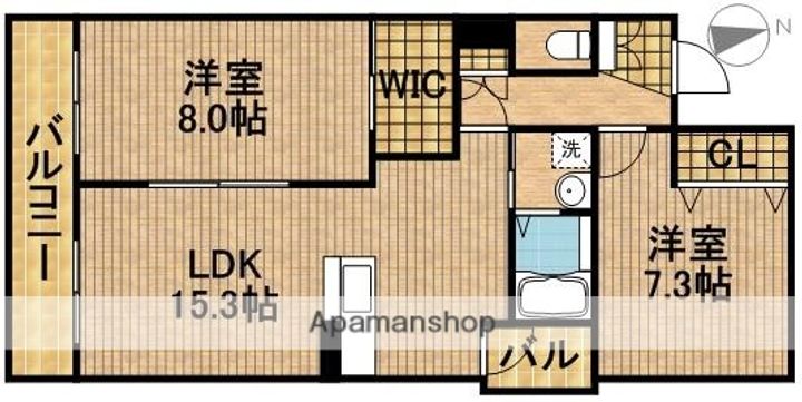 エスペランサの間取り
