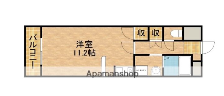 パルコート明ヶ島の間取り