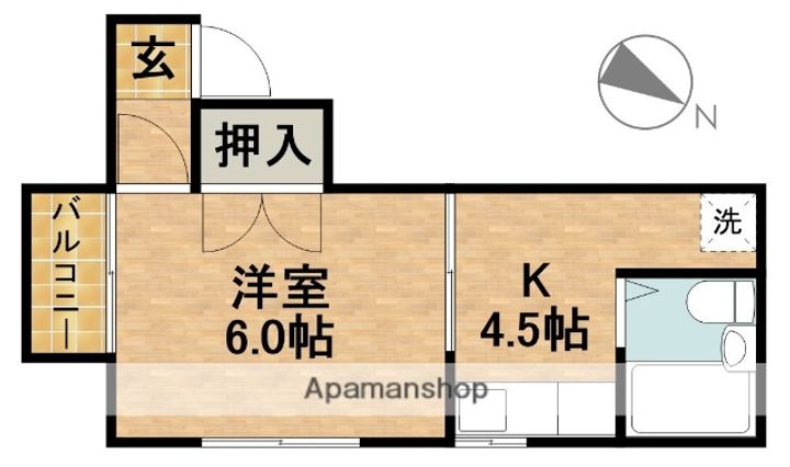 ツジハイツの間取り