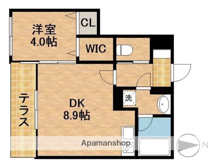 グレイスリー御厨の間取り
