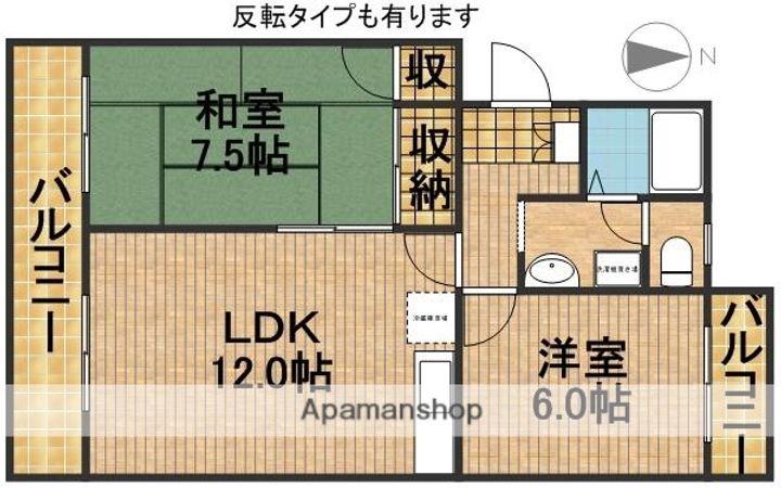サンセットストリートの間取り