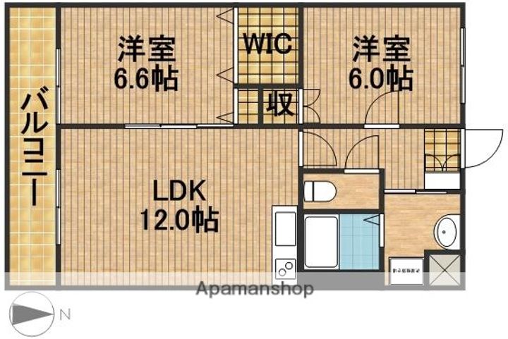 ブライトリー半田山の間取り