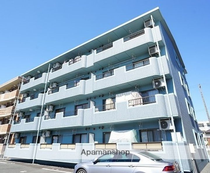静岡県袋井市愛野南2丁目の賃貸マンションの外観