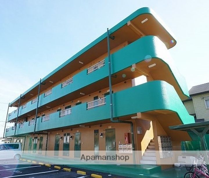 静岡県袋井市旭町2丁目の賃貸マンションの外観