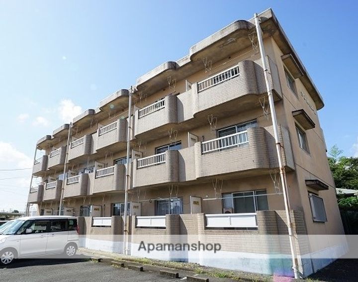 静岡県袋井市永楽町の賃貸マンションの外観