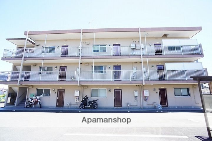 静岡県袋井市浅名の賃貸マンションの外観