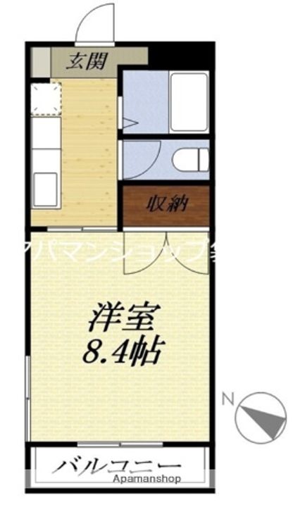 ツインシャトー富ヶ丘の間取り