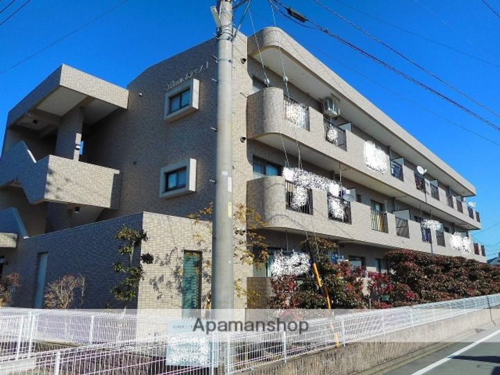 静岡県浜松市浜名区小林の賃貸マンションの外観