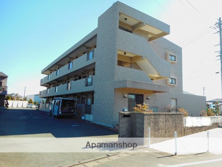 静岡県浜松市浜名区小林の賃貸マンションの外観