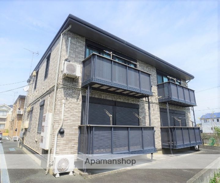静岡県浜松市中央区豊町の賃貸アパートの外観