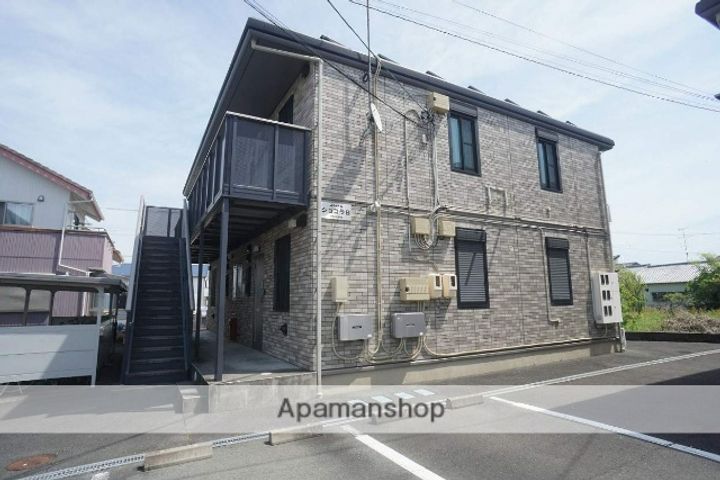 静岡県浜松市中央区豊町の賃貸アパートの外観