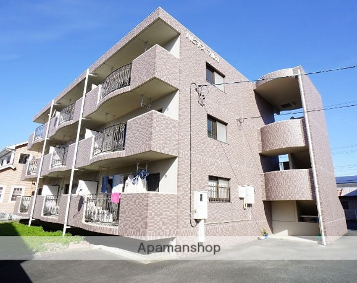 静岡県浜松市浜名区中条の賃貸マンションの外観