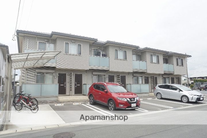 静岡県浜松市浜名区中条の賃貸マンションの外観