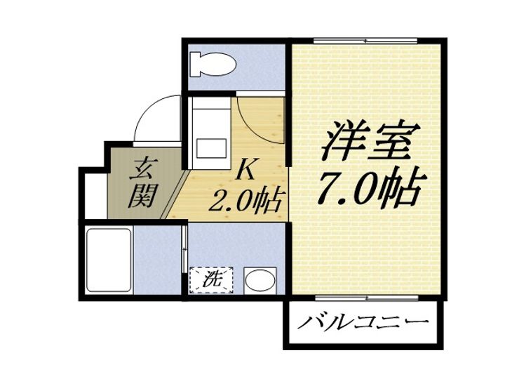 レリブ小池Ⅱの間取り